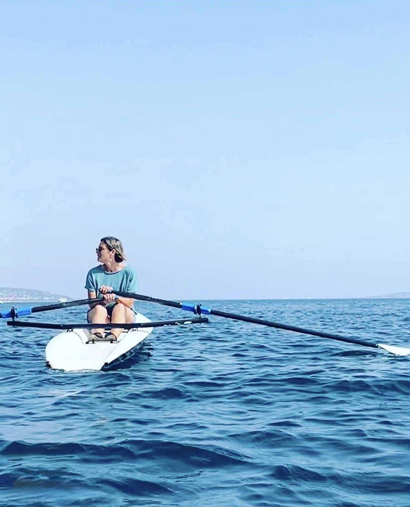 Suadiye Kürek Kulübü tekli tekne eğitimi