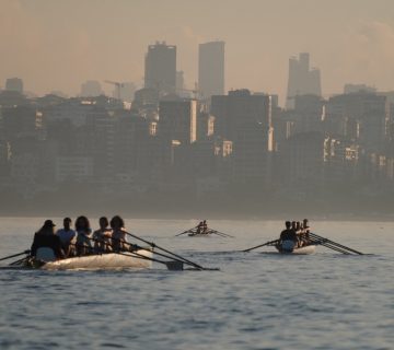 Suadiye Kürek ve Kano Spor Kulübü adalara karşı kürek çekenler