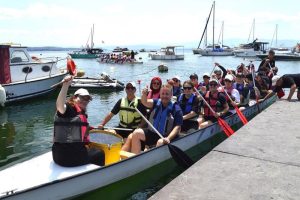 Kadıköy Suadiye Kürek Kulübü kurumsal etkinlik alanı ve Dragon Bot hazırlığı