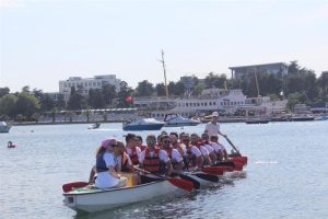Kadıköy kurumsal takım ruhu çalışmaları için Dragon Boat ve kürek organizasyonları